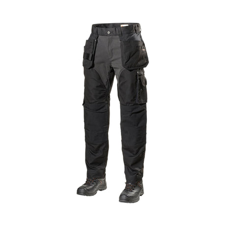 L.Brador Håndverksbukse 1042PB Heavy – sort, framside
