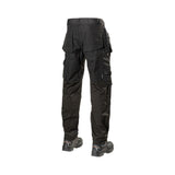 L.Brador Håndverksbukse 1042PB Heavy – sort, bakside