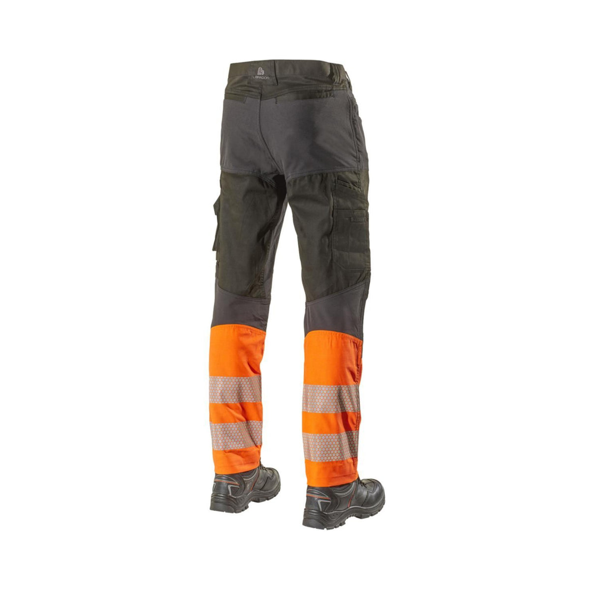 L.Brador Servicebukse 1073PB Aereo – sort/oransje, bakside