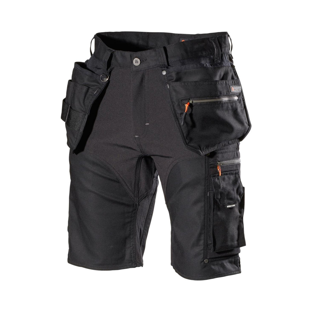 L.Brador Shorts 1470PB Aereo – sort, framside