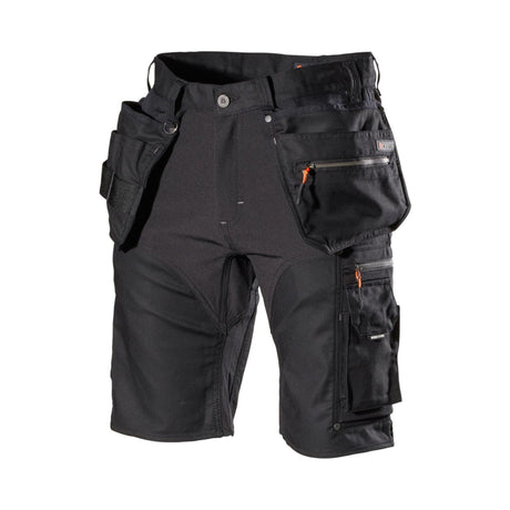 L.Brador Shorts 1470PB Aereo – sort, framside
