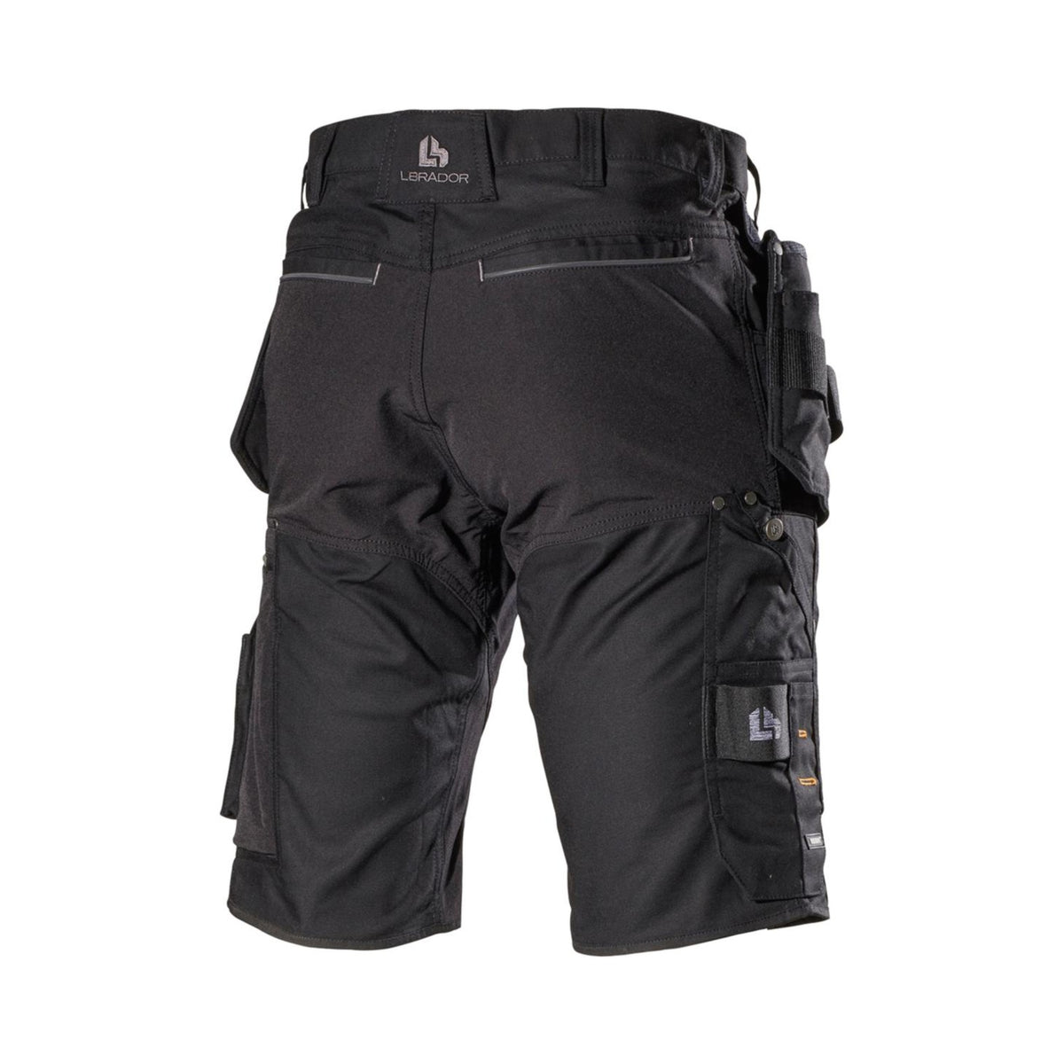 L.Brador Shorts 1470PB Aereo – sort, bakside