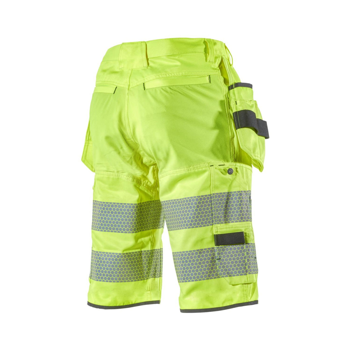 L.Brador Shorts 1475PB Aereo – hivis gul, bakside