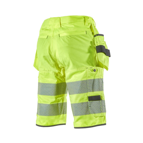 L.Brador Shorts 1475PB Aereo – hivis gul, bakside