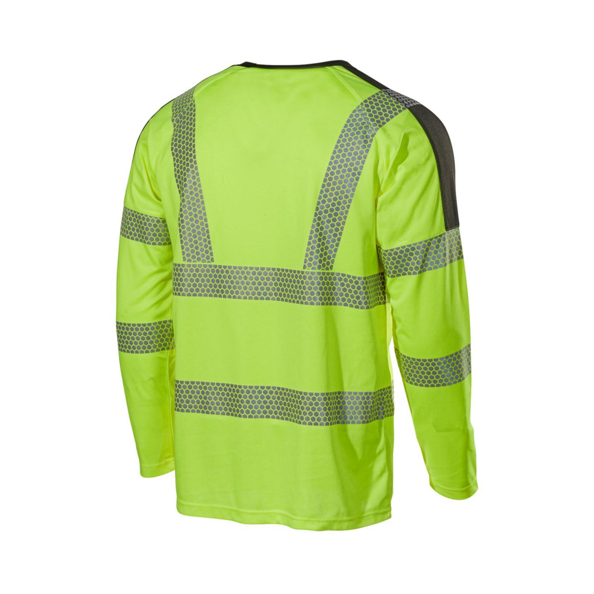 L.Brador T-skjorte 6121P Aereo – gul/sort, bakside