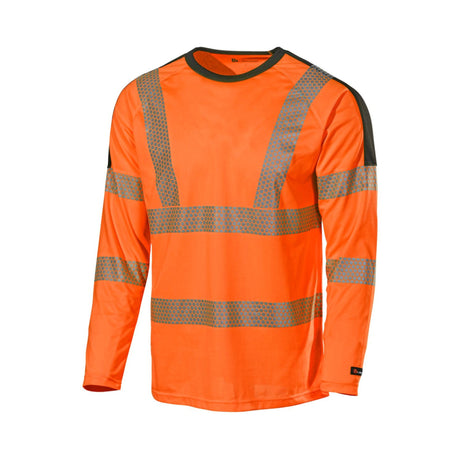 L.Brador T-skjorte 6121P Aereo – oransje/sort, framside