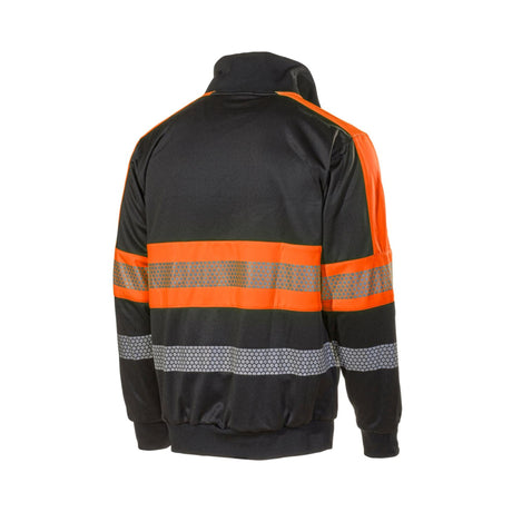 L.Brador Jakke 6112P Aereo – sort/oransje, bakside