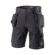 L.Brador Shorts 1844PB Aereo – sort, framside
