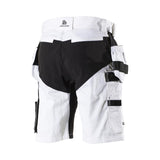 L.Brador Shorts 1844PB Aereo – hvit, bakside