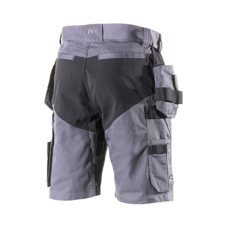 L.Brador Shorts 1844PB Aereo – grå, bakside