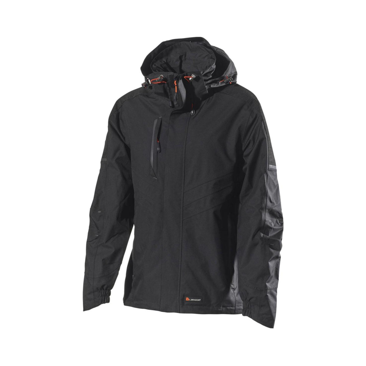 L.Brador Skalljakke 2220P-W Aereo dame – sort, framside