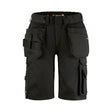L.Brador Shorts 1844PB Aereo Dame – sort, framside