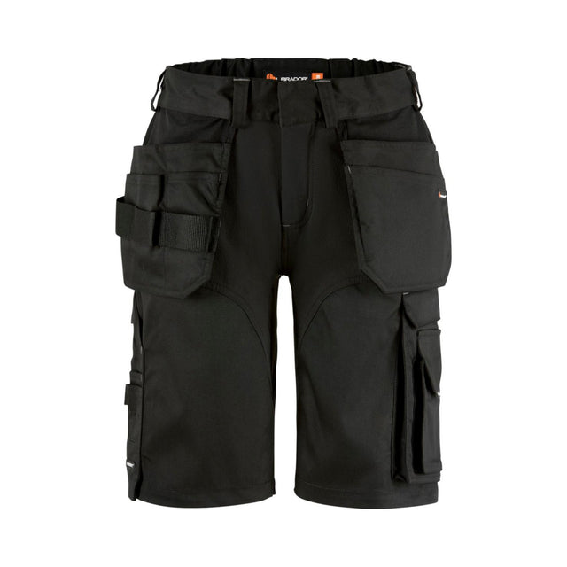 L.Brador Shorts 1844PB Aereo Dame – sort, framside