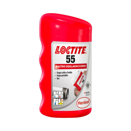 Loctite 55 gjengetetningssnor – hvit, framside