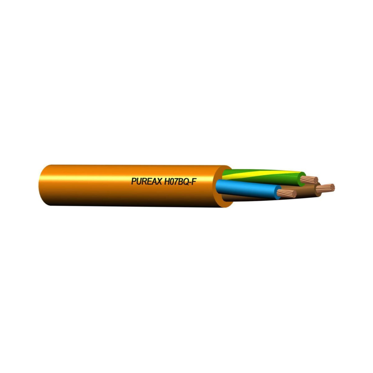 Nexans PUREAX H07BQ-F oransje PUR-kabel