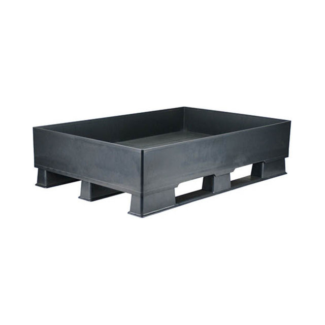 Pall med fast sikringskant 800x1200x310 mm, 1500 kg