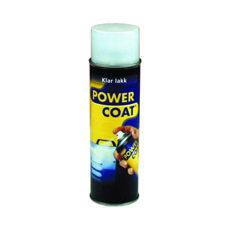 Power Coat 3 in 1 rustbeskyttende maling spray – klarlakk, framside