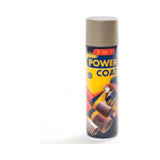 Power Coat 3 in 1 rustbeskyttende maling spray – platinagrå (RAL 7036), framside
