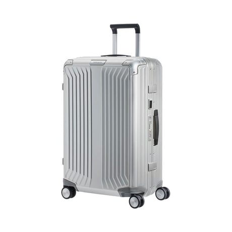 Samsonite Lite-Box Alu koffert med 4 hjul – Aluminium