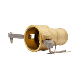 Camlock-kupling neddreid for spiralslange