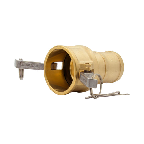 Camlock-kupling neddreid for spiralslange