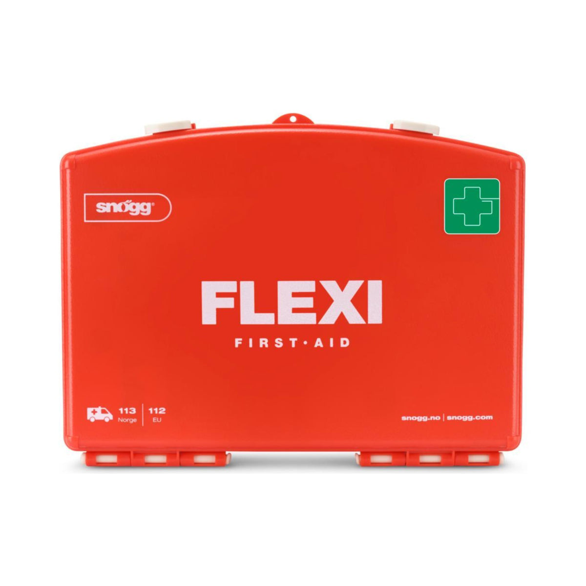 Snøgg Flexi førstehjelpskoffert – oransje, framside