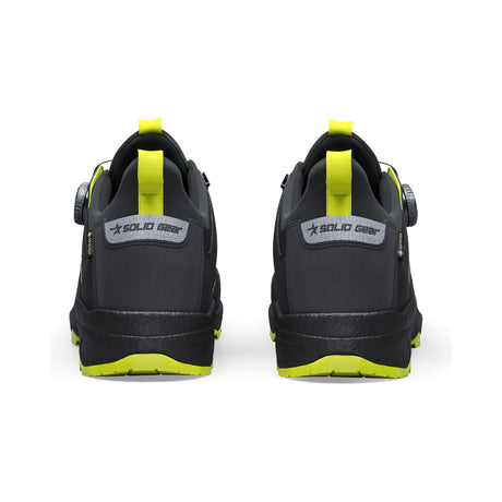 Solid Gear Vapor 3 GTX Low vernesko S7S – sort/lysegrønn, bakside