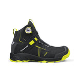 Solid Gear Vapor 3 GTX Mid vernestøvel S7S – sort/lysegrønn, framside