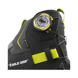 Solid Gear Vapor 3 GTX Mid vernestøvel S7S – sort/lysegrønn, detalj