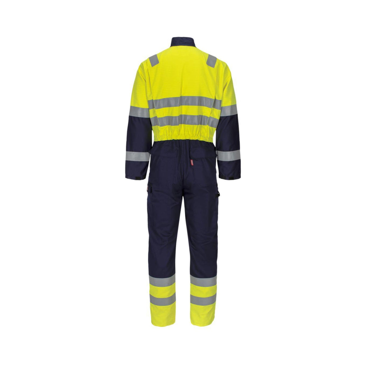 Strakofa Aksla Multinorm kjeledress kl. 3 – gul/marineblå, detalj