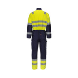 Strakofa Aksla Multinorm kjeledress kl. 3 – gul/marineblå, detalj
