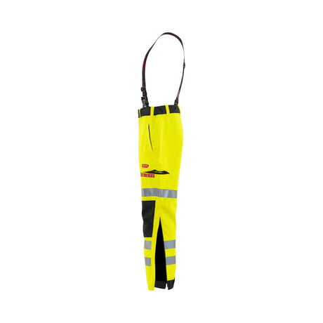 Strakofa Tor multinorm skallbukse kl. 2 – hivis gul/sort, detalj