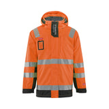 Strakofa Tor multinorm skalljakke kl. 3 – hivis oransje/sort, framside