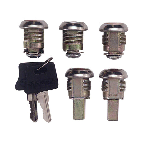 Teng Tools låssett med felles nøkkel TC-LOCK5