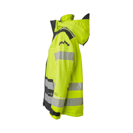Univern Protec XTRM 87299 3-lags skalljakke dame, kl. 3 – Gul/sort
