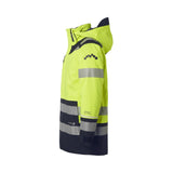 Univern Protec 87324 parkas 2-i-1, kl. 3 – Gul/marineblå