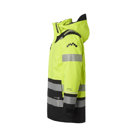 Univern Protec 87324 parkas 2-i-1, kl. 3 – Gul/sort