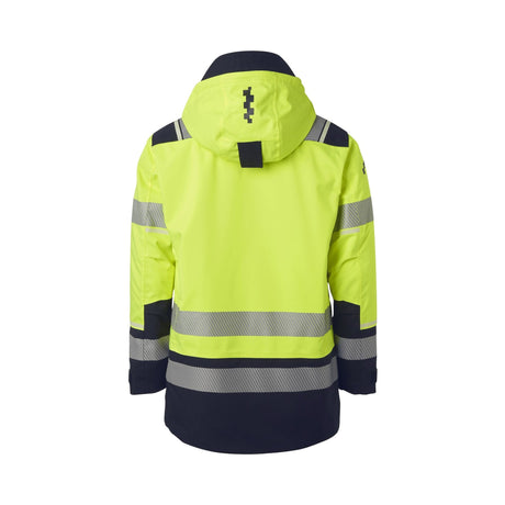 Univern Protec 87324 parkas 2-i-1, kl. 3 – Gul/marineblå