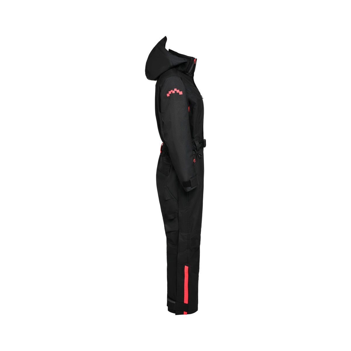 Univern Protec 8856 vinterdress dame – Sort/rød