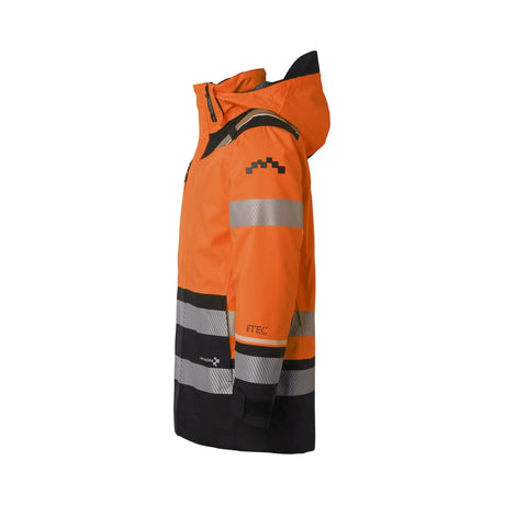 Univern Protec 87324 parkas 2-i-1, kl. 3 – Oransje/sort
