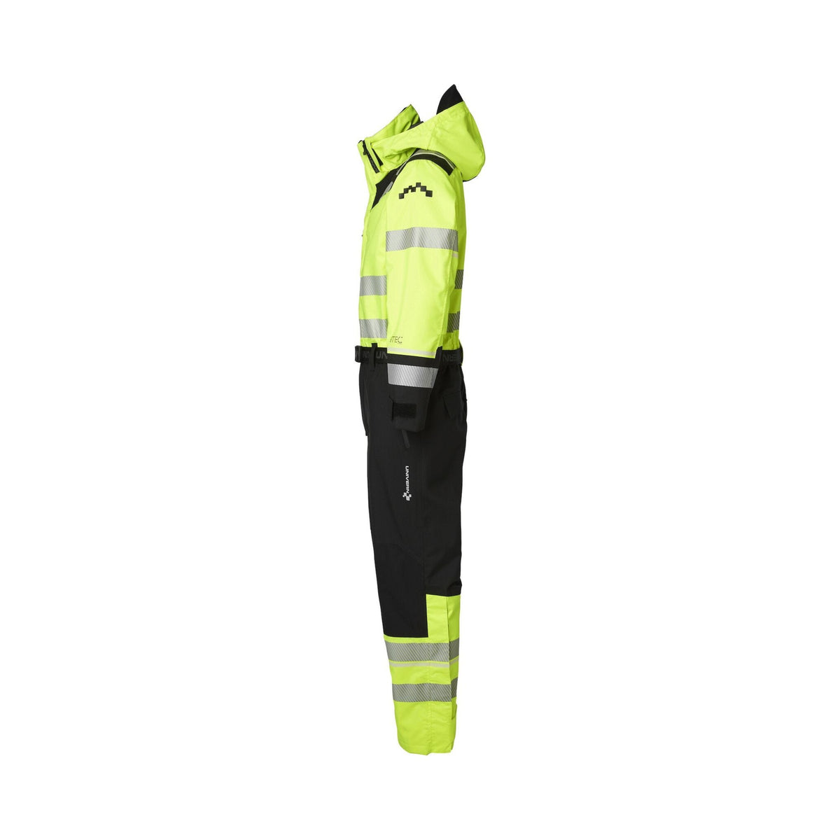 Univern Protec 87337 skallkjeledress, kl. 3 – Gul/sort