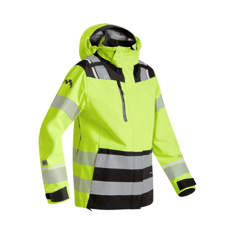Univern Protec XTRM 87299 3-lags skalljakke dame, kl. 3 – Gul/sort