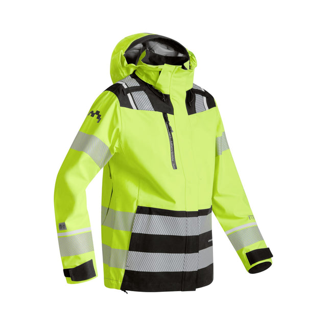Univern Protec XTRM 87299 3-lags skalljakke dame, kl. 3 – Gul/sort