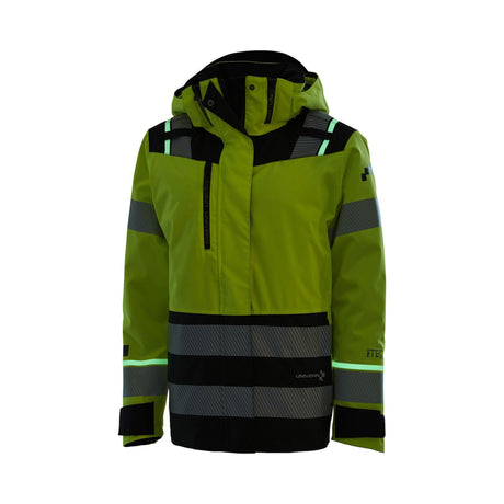 Univern Protec 87340 vinterjakke 2-i-1 dame, kl. 2/3 – Gul/sort