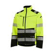 Univern Protec 98124 varsel softshelljakke, kl. 2/3 – Gul/sort