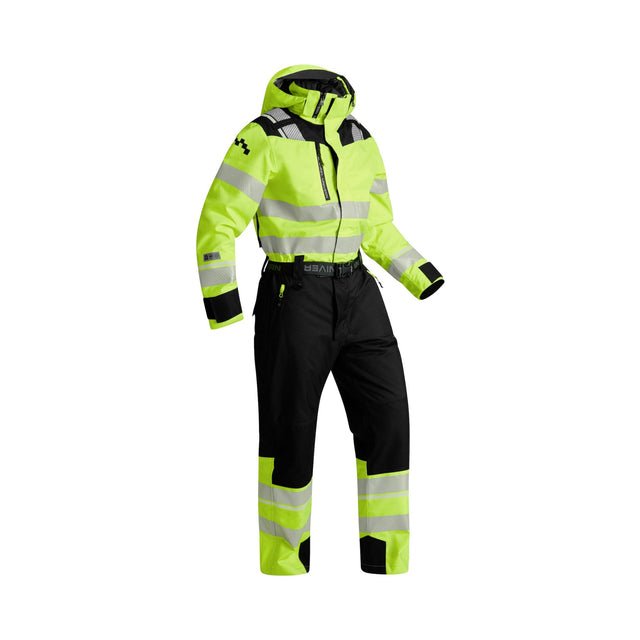 Univern Protec 87341 vinterkjeledress dame, kl. 3 – Gul/sort