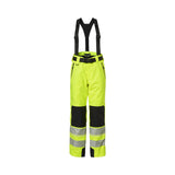 Univern Protec 87345 skallbukse dame, kl. 2 – Gul/sort