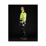 Univern Protec 98124 varsel softshelljakke, kl. 2/3 – Gul/sort