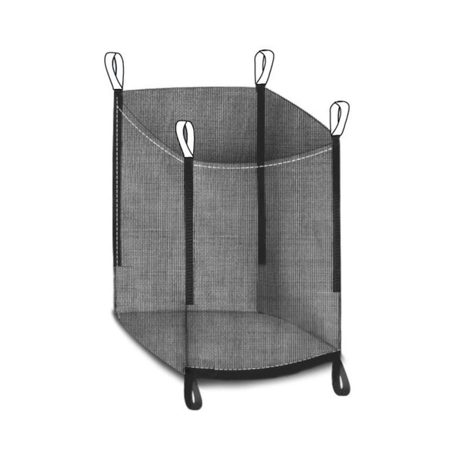 Vedsekk 1,5 m³, netting